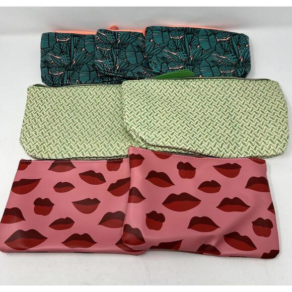IPSY Pouch Lot of 7 Makeup Glam Bags Empty Travel Storage K-13 - Picture 3 of 6